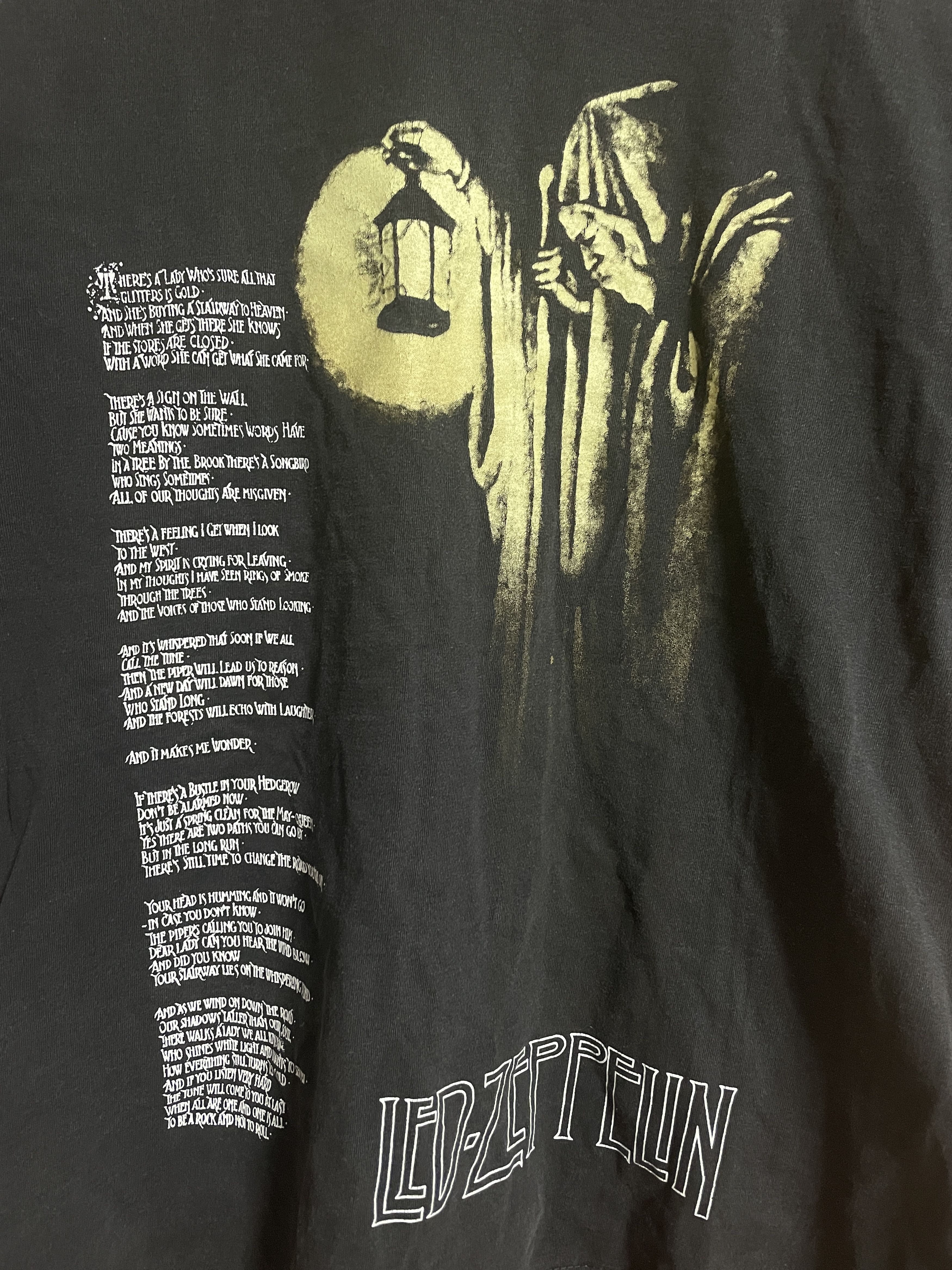 Band Tees Vintage 2000s Led Zeppelin Rock Band T-shirt Size US XL / EU 56 / 4 - 3 Thumbnail