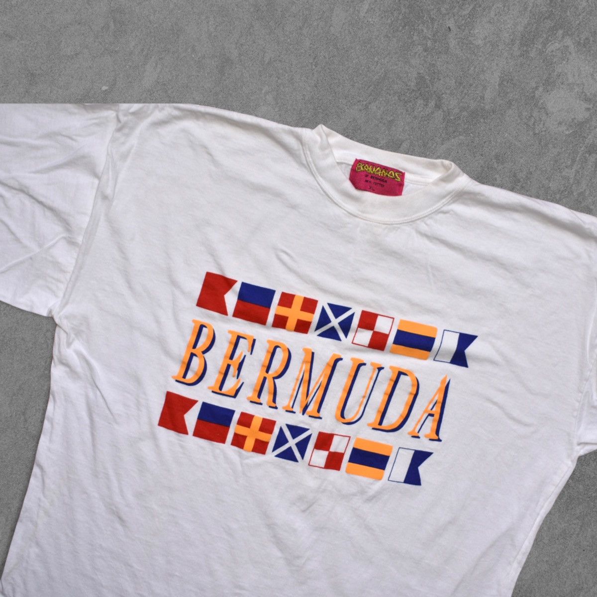 Vintage Vintage 90s Bermuda T-shirt (XL) Size US XL / EU 56 / 4 - 2 Thumbnail