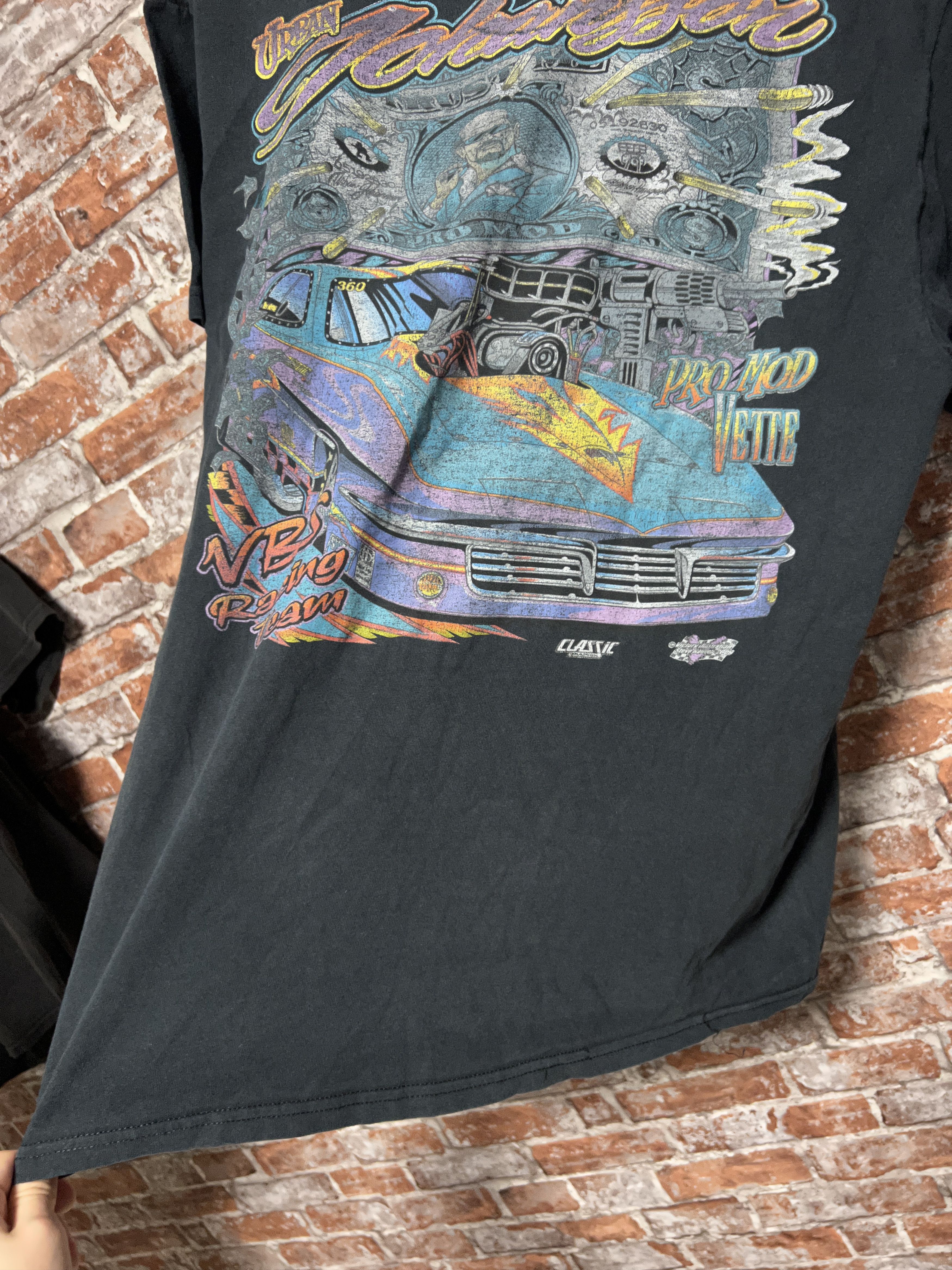 NASCAR Vintage 2009 VBS Racing Team Pro Mod Vette T-shirt Size US L / EU 52-54 / 3 - 16 Thumbnail