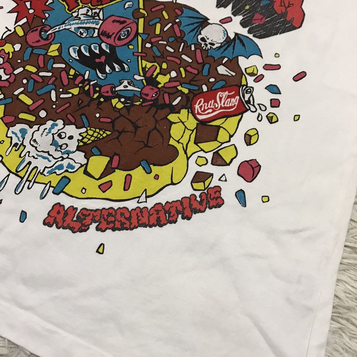 Japanese Brand ANASLANG ALTERNATIVE SKATE TSHIRT Size US S / EU 44-46 / 1 - 10 Thumbnail
