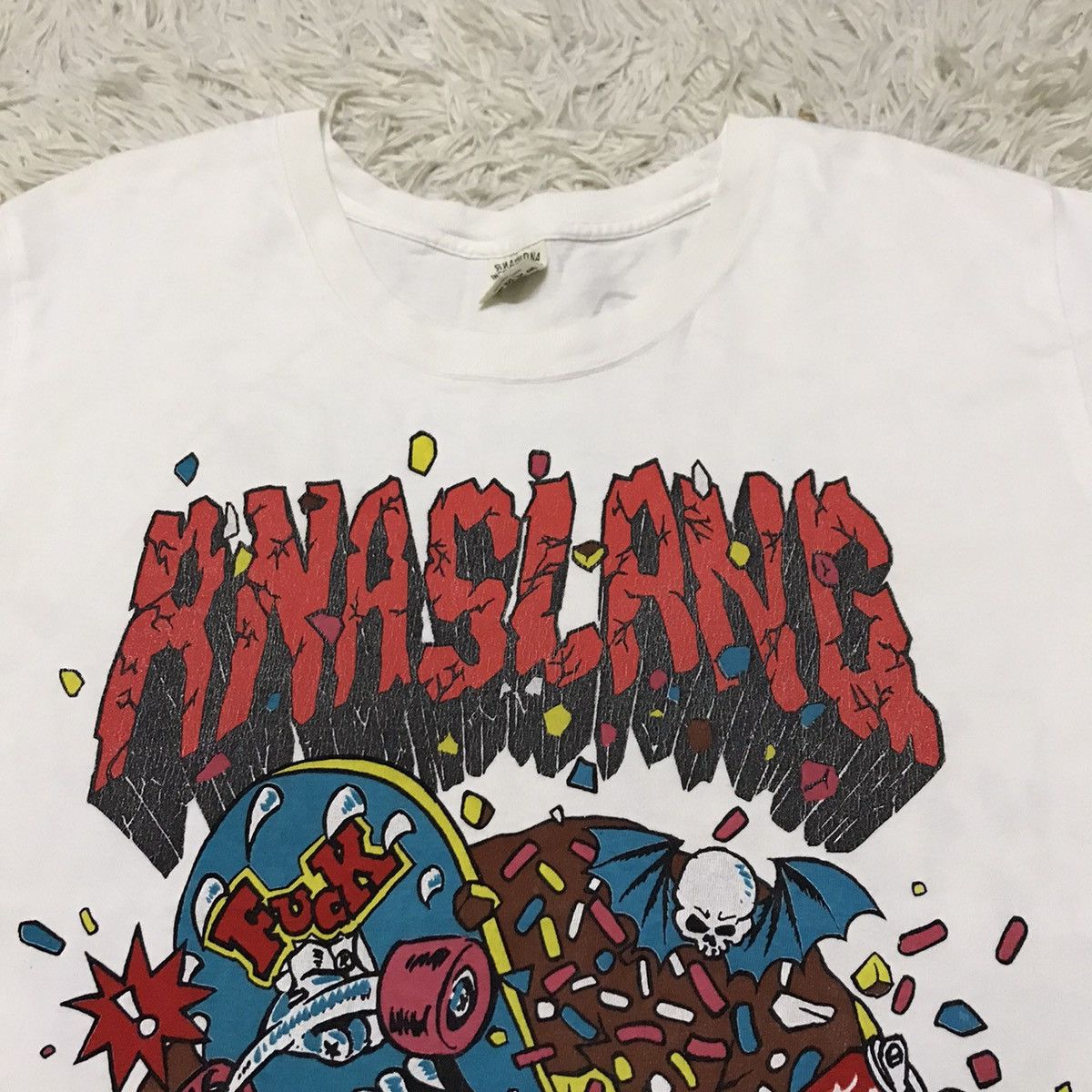 Japanese Brand ANASLANG ALTERNATIVE SKATE TSHIRT Size US S / EU 44-46 / 1 - 9 Thumbnail