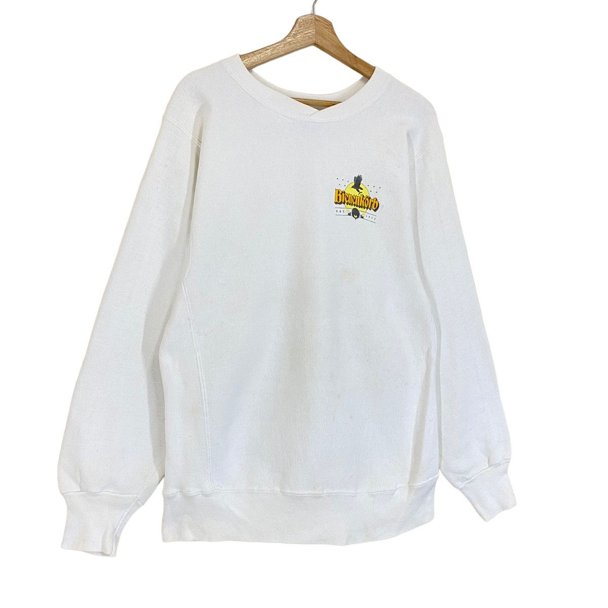 Vintage Vintage 90s Bienenkorb Small Logo Crewneck Sweatshirt Size M Size US M / EU 48-50 / 2 - 2 Thumbnail