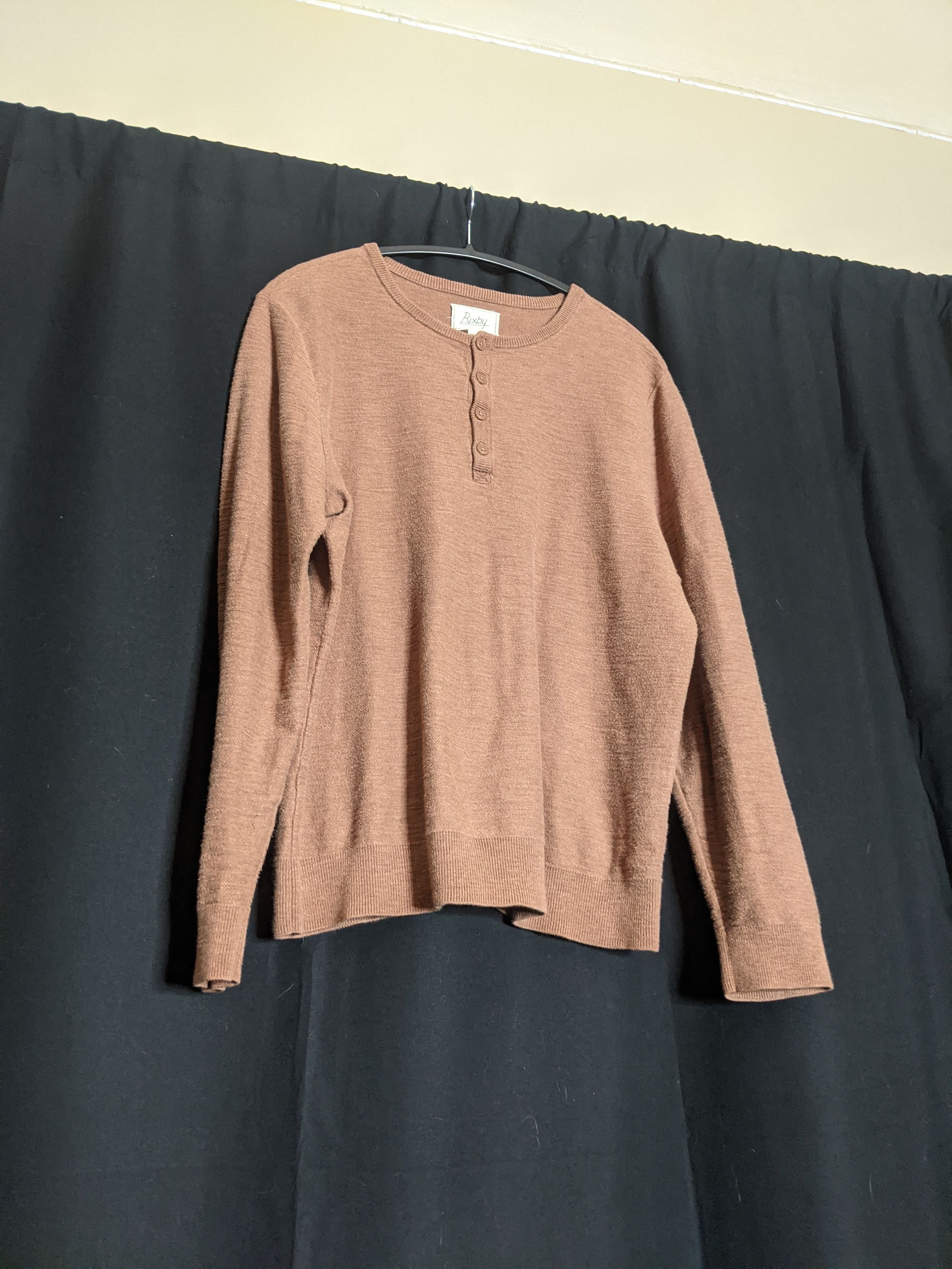Other Bixby Nomad knit henley sweatshirt Size US L / EU 52-54 / 3 - 1 Thumbnail