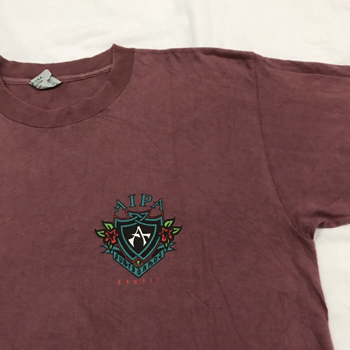 Japanese Brand Vintage 90 surfboards hawaii biglogo Size US L / EU 52-54 / 3 - 10 Thumbnail