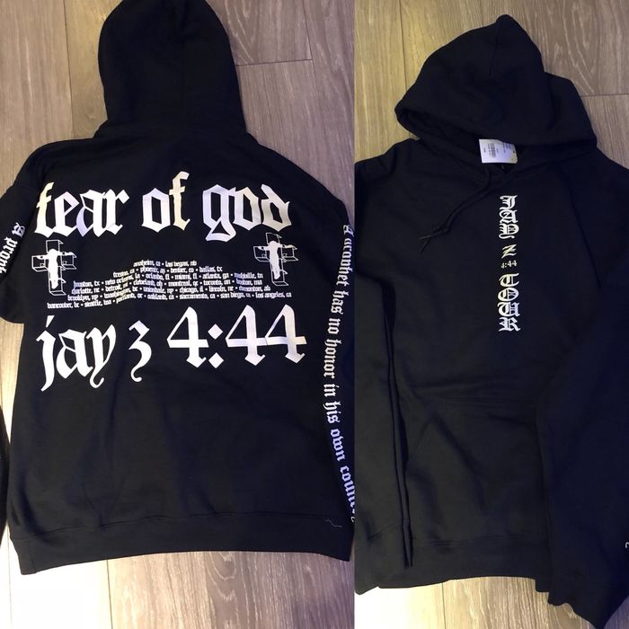 春の新作 Fear of God × Jay-Z 4:44 Hoodie - トップス