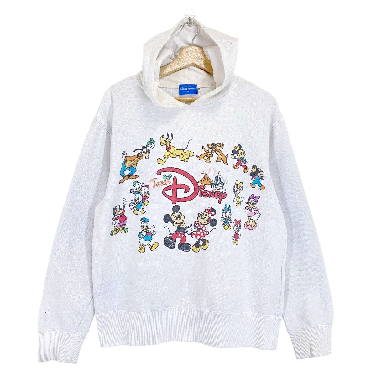 Cartoon Network Vintage 90s Team Disney Big Logo Pullover Hoodies Size M Size US M / EU 48-50 / 2 - 1 Thumbnail