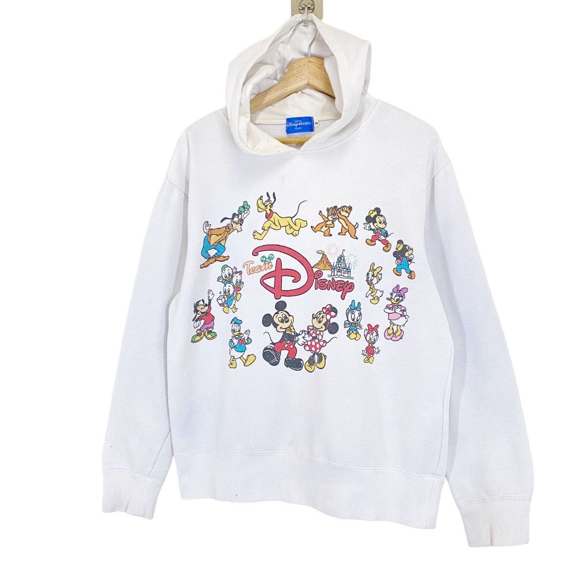 Cartoon Network Vintage 90s Team Disney Big Logo Pullover Hoodies Size M Size US M / EU 48-50 / 2 - 2 Thumbnail
