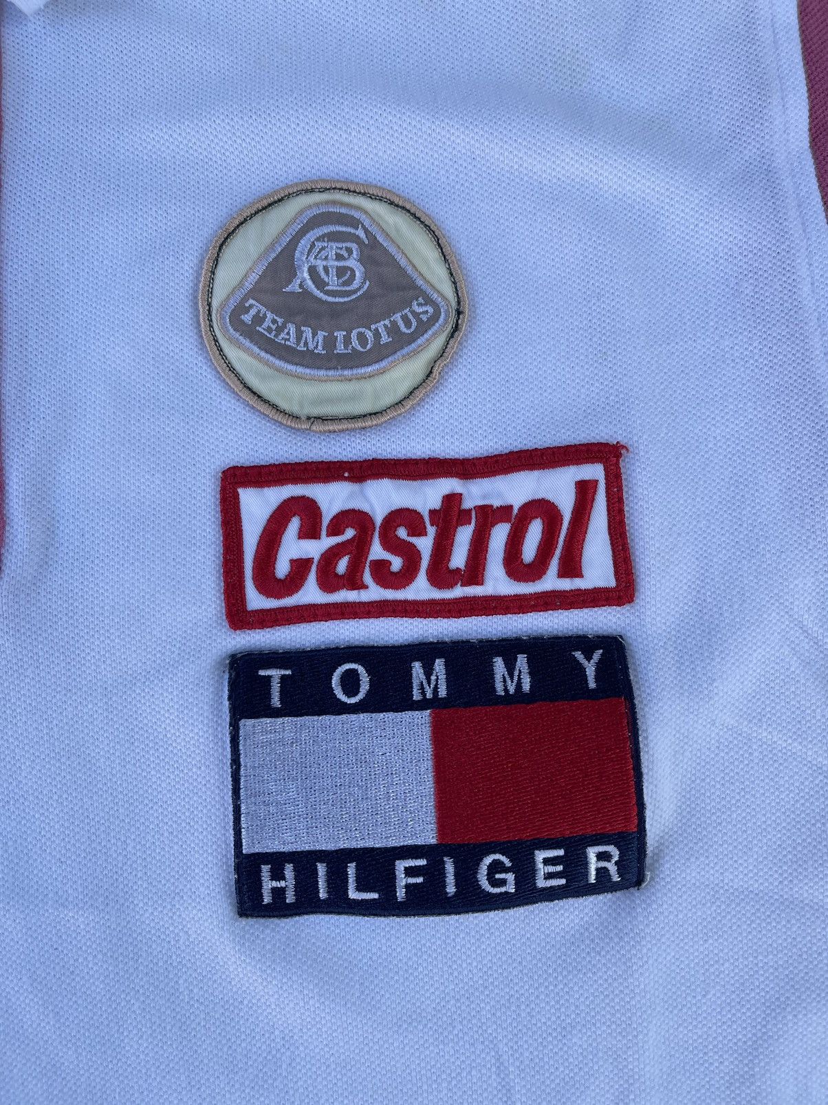 Lotus Shoes × Tommy Hilfiger × Vintage Tommy Hilfinger Collar Shirt Vintage Embroidery Logo Size US S / EU 44-46 / 1 - 5 Thumbnail