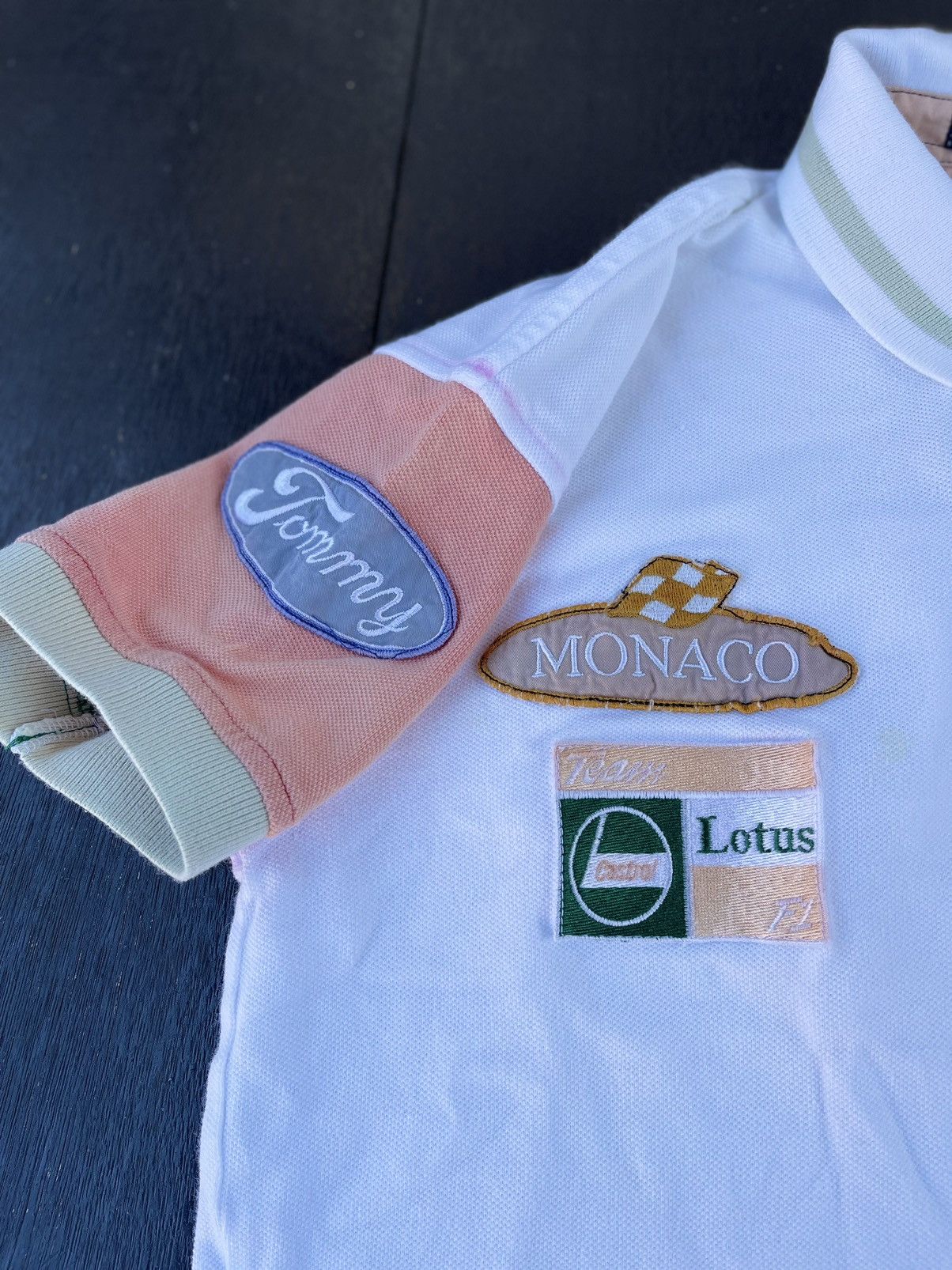 Lotus Shoes × Tommy Hilfiger × Vintage Tommy Hilfinger Collar Shirt Vintage Embroidery Logo Size US S / EU 44-46 / 1 - 7 Thumbnail