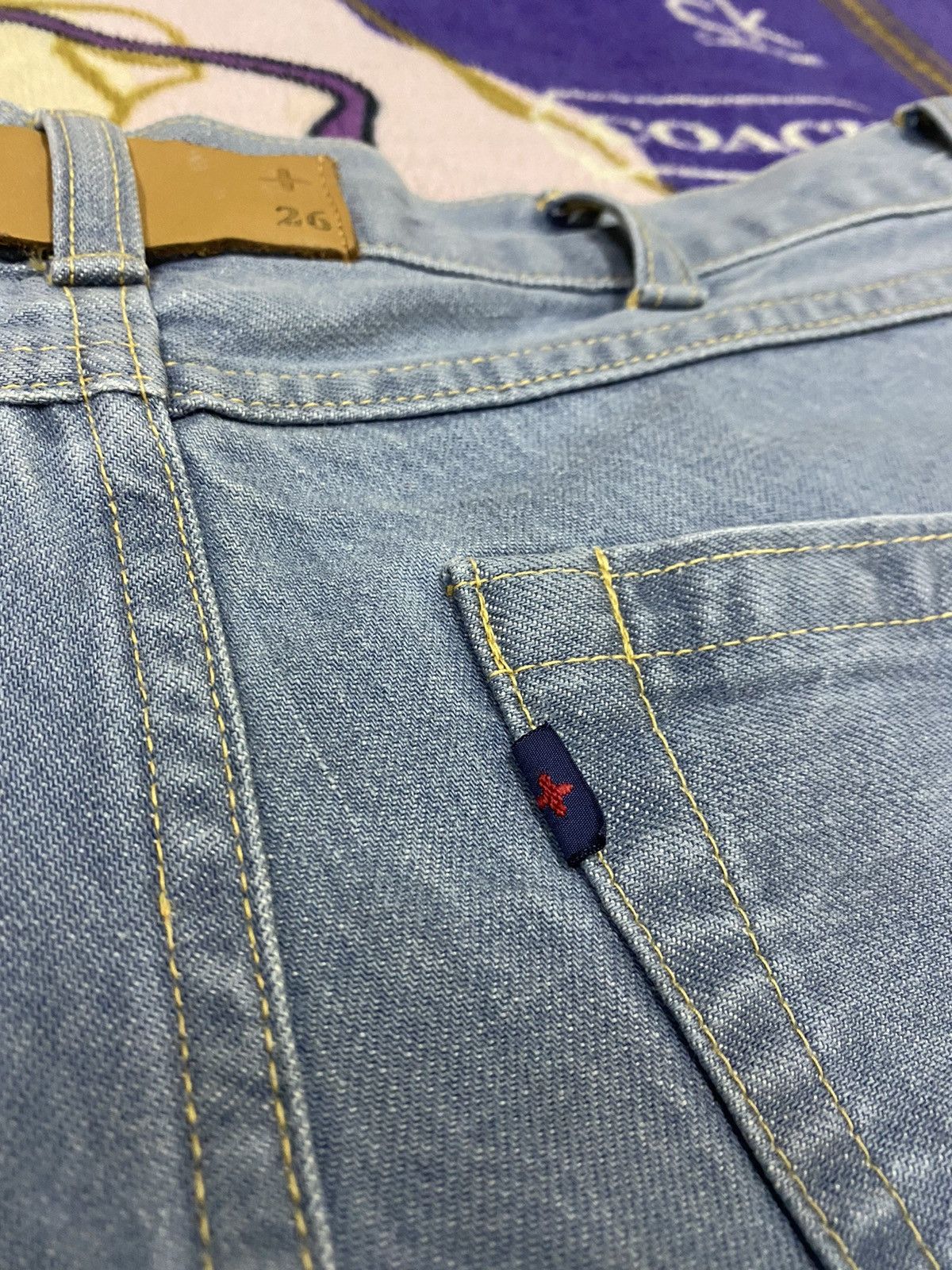 Head Porter HEAD PORTER PLUS Denim x Made in Japan x Rare Size US 31 - 5 Thumbnail