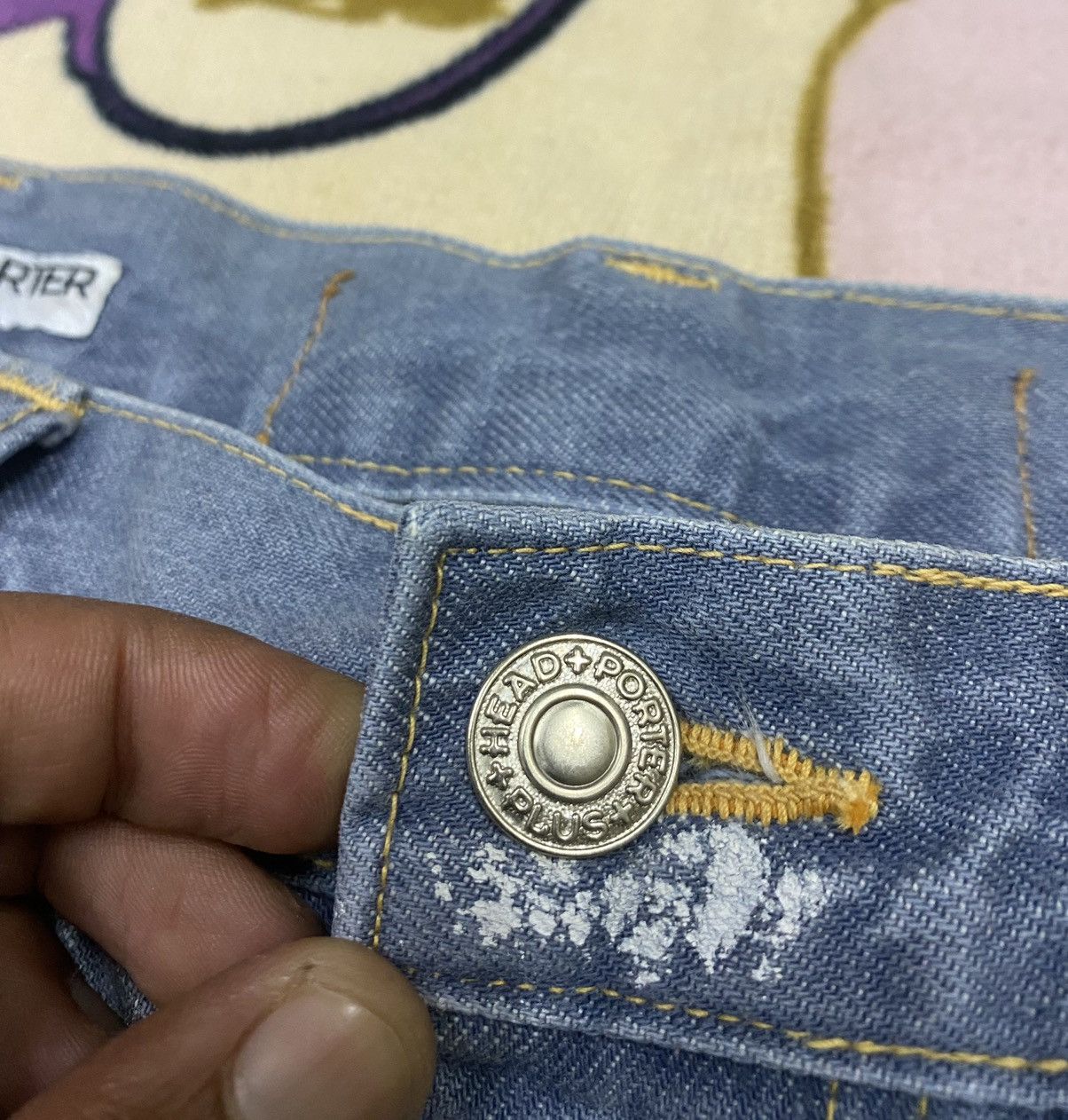 Head Porter HEAD PORTER PLUS Denim x Made in Japan x Rare Size US 31 - 7 Thumbnail