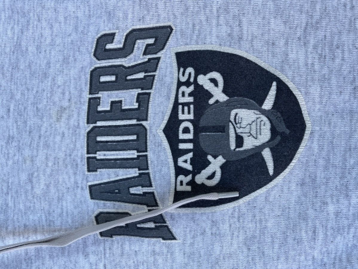 NFL × Vintage Vintage Rare Raiders Hoodie Size US XS / EU 42 / 0 - 3 Thumbnail