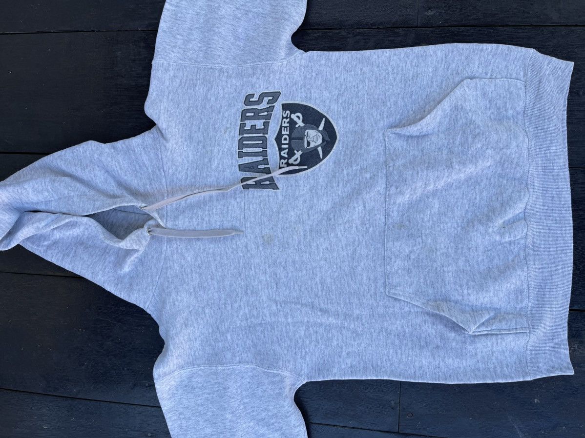 NFL × Vintage Vintage Rare Raiders Hoodie Size US XS / EU 42 / 0 - 2 Thumbnail