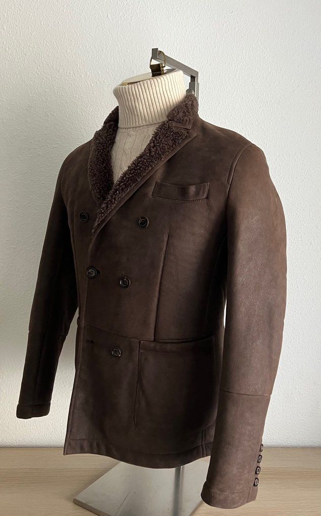 Brunello Cucinelli Brunello Cucinelli luxury shearling coat Size US M / EU 48-50 / 2 - 2 Thumbnail