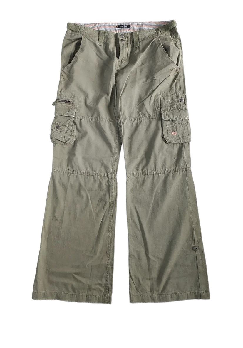 Rare 2000’s NCFM 3D Multi-Pocket Flare Rare Flare Vtg Japan Cargo 3D Multi Pocket Tactical Casual Pants