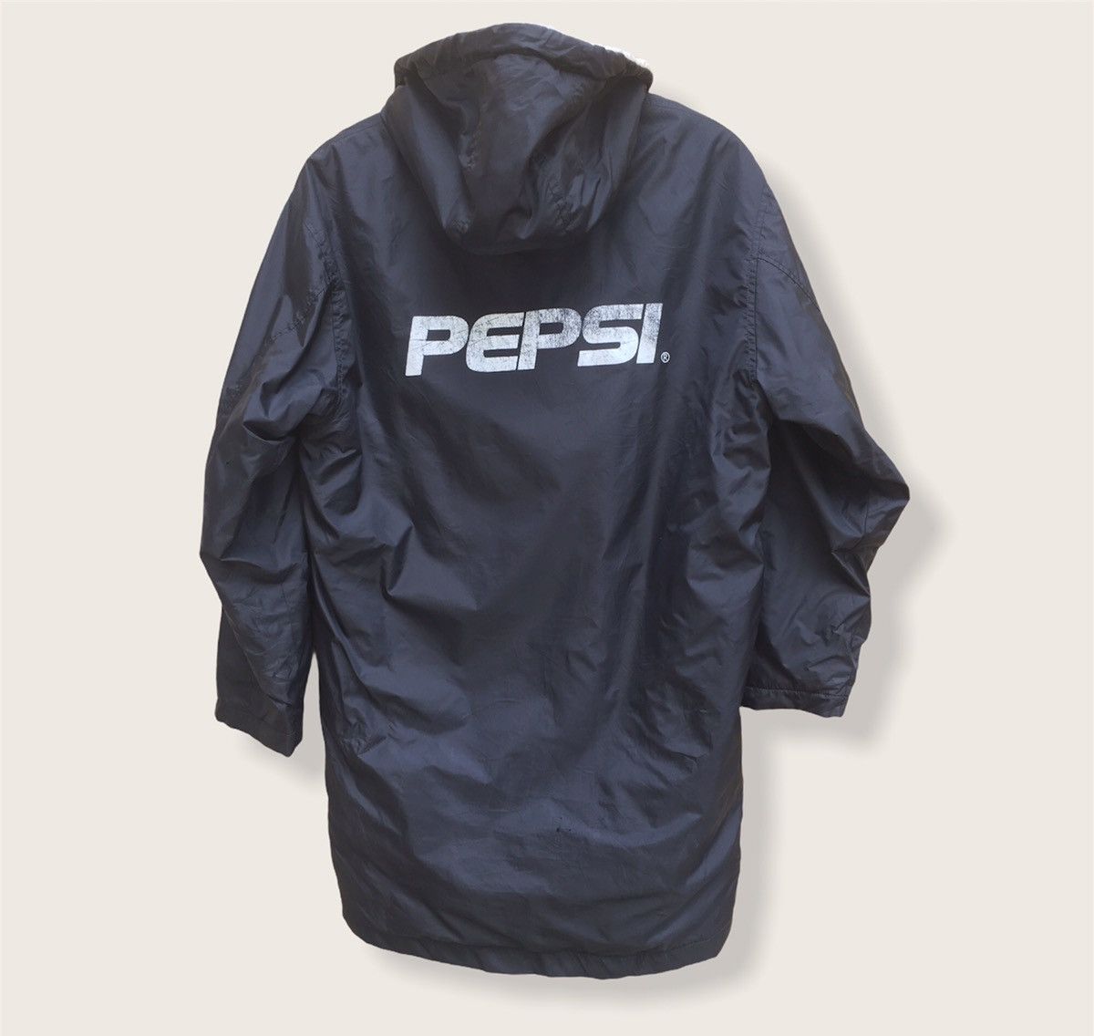Vintage Vintage Pepsi Sherpa Lining Long Coat Size US M / EU 48-50 / 2 - 1 Thumbnail