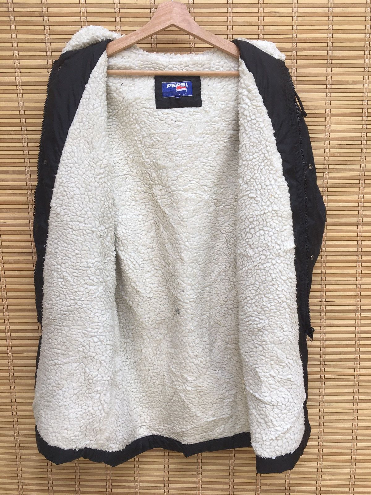 Vintage Vintage Pepsi Sherpa Lining Long Coat Size US M / EU 48-50 / 2 - 12 Thumbnail