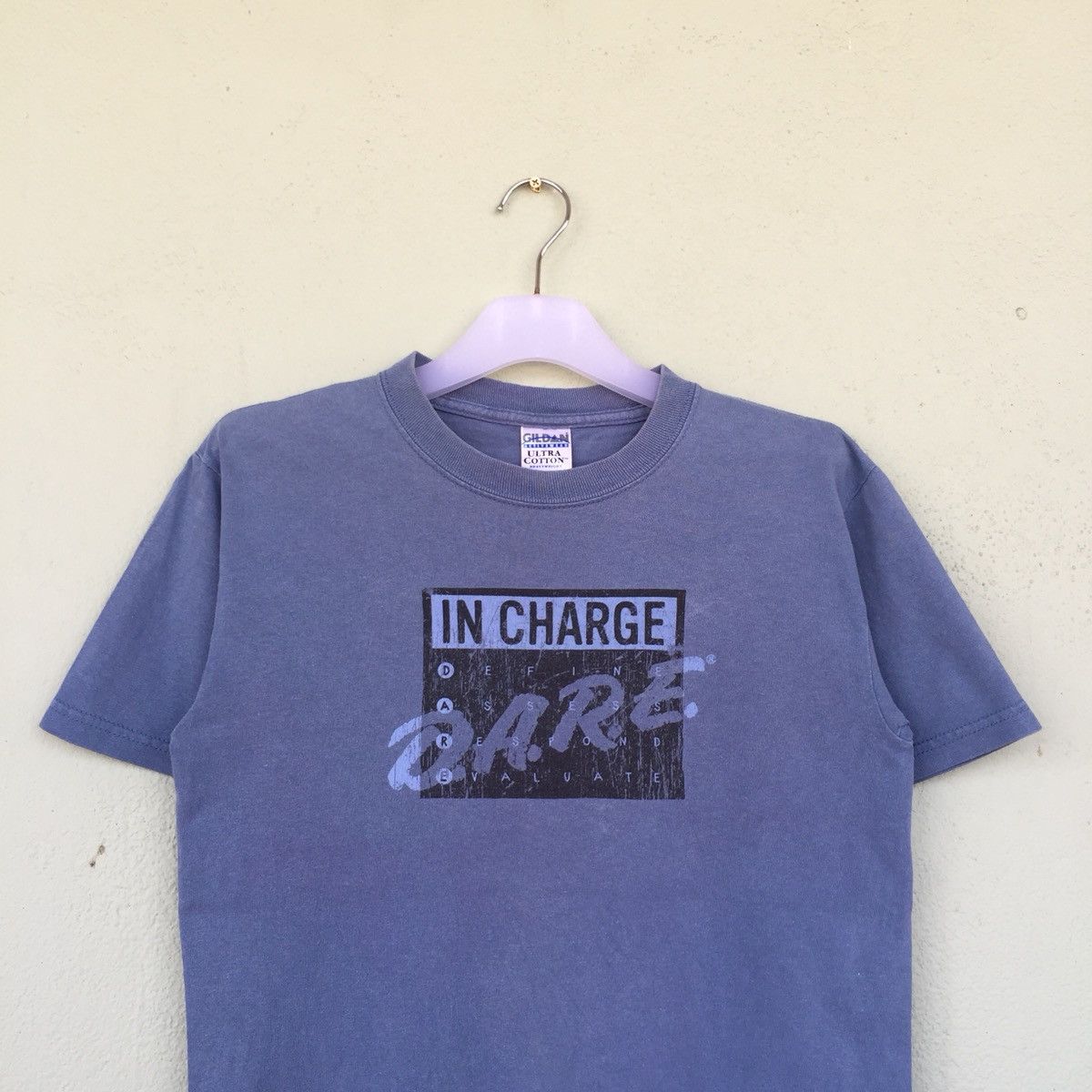 D.A.R.E D.A.R.E t shirt spell out big logo.. in charge DARE Size US S / EU 44-46 / 1 - 2 Thumbnail