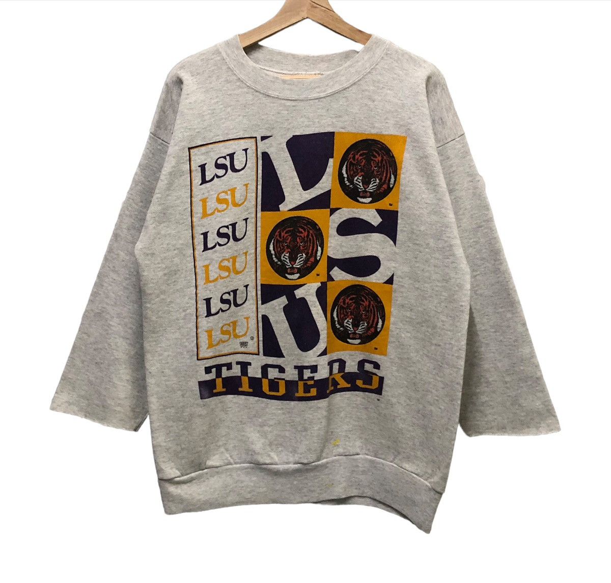 NFL Vintage 90s LSU TIGERS American football crewneck Size US M / EU 48-50 / 2 - 1 Thumbnail