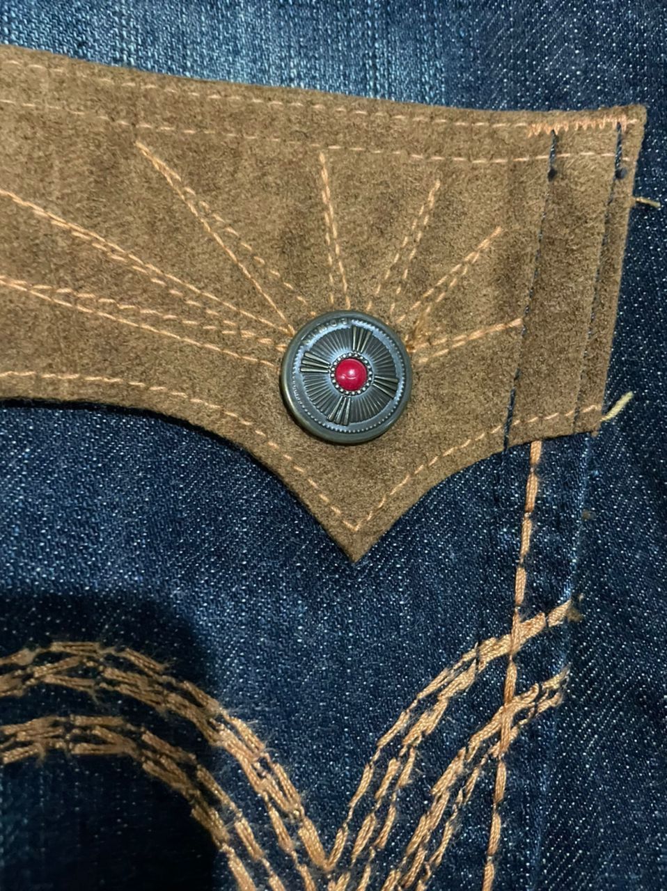 Edwin Edwin XV Exclusive VTG 1998 Made In Japan Stonewash Jeans Size US 34 / EU 50 - 14 Thumbnail