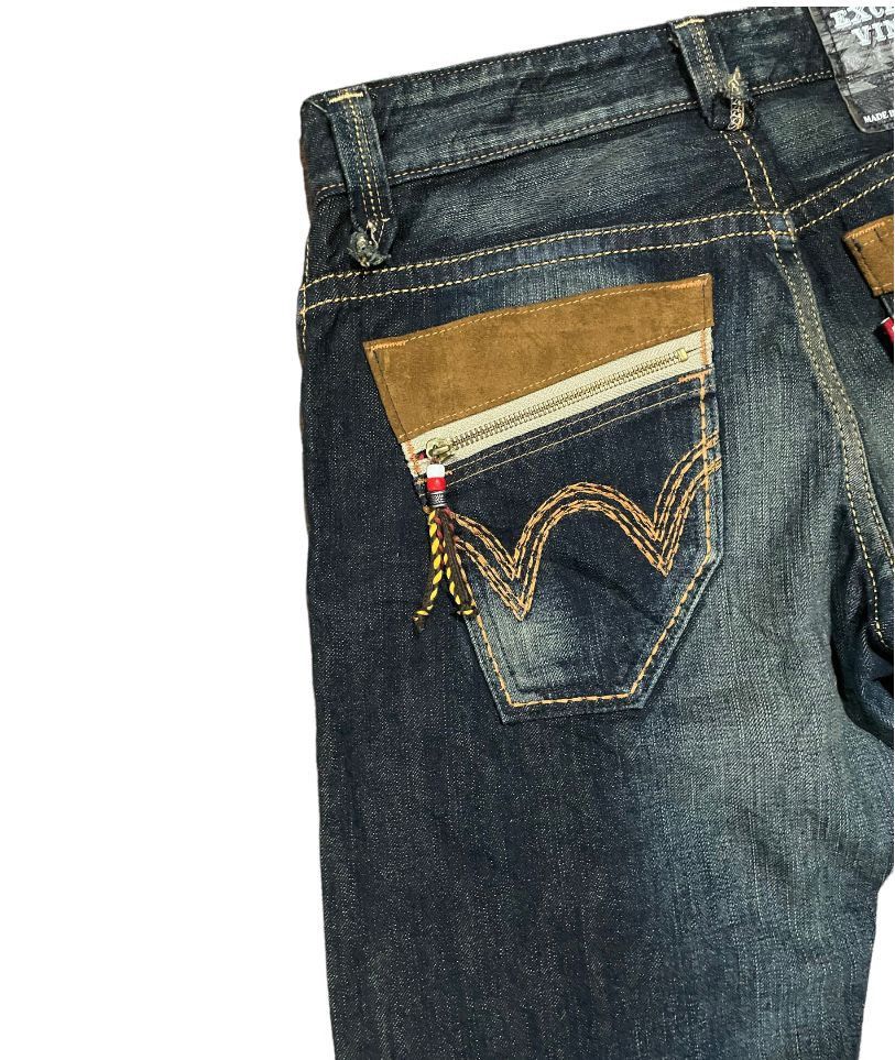 Edwin Edwin XV Exclusive VTG 1998 Made In Japan Stonewash Jeans Size US 34 / EU 50 - 9 Thumbnail