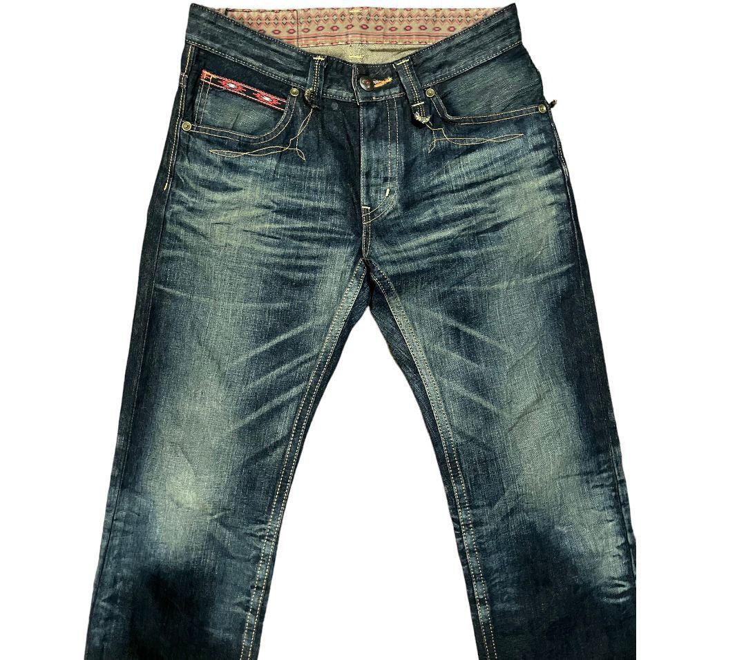 Edwin Edwin XV Exclusive VTG 1998 Made In Japan Stonewash Jeans Size US 34 / EU 50 - 4 Thumbnail