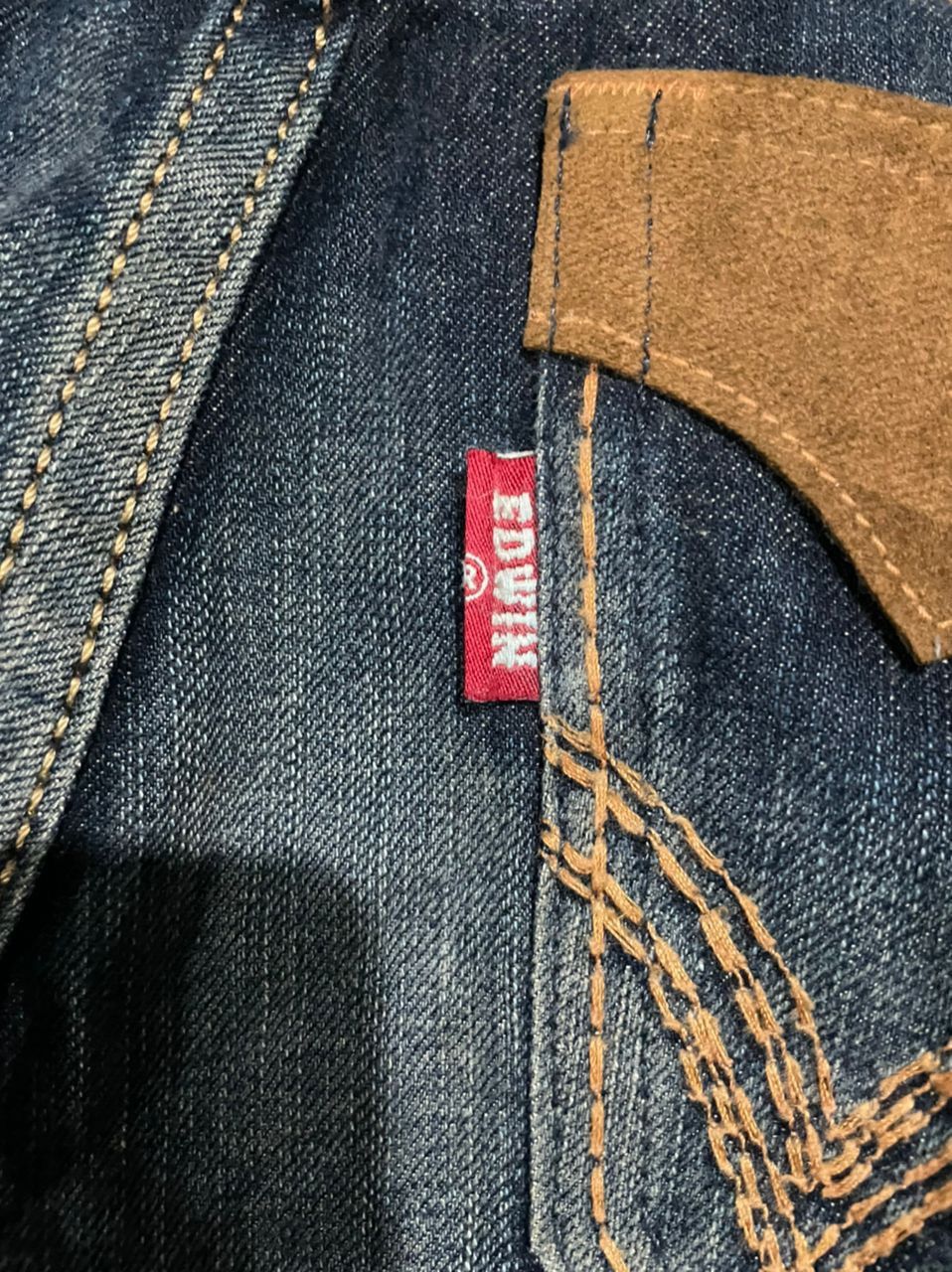 Edwin Edwin XV Exclusive VTG 1998 Made In Japan Stonewash Jeans Size US 34 / EU 50 - 12 Thumbnail
