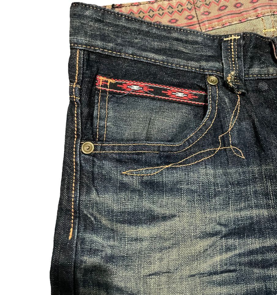 Edwin Edwin XV Exclusive VTG 1998 Made In Japan Stonewash Jeans Size US 34 / EU 50 - 10 Thumbnail