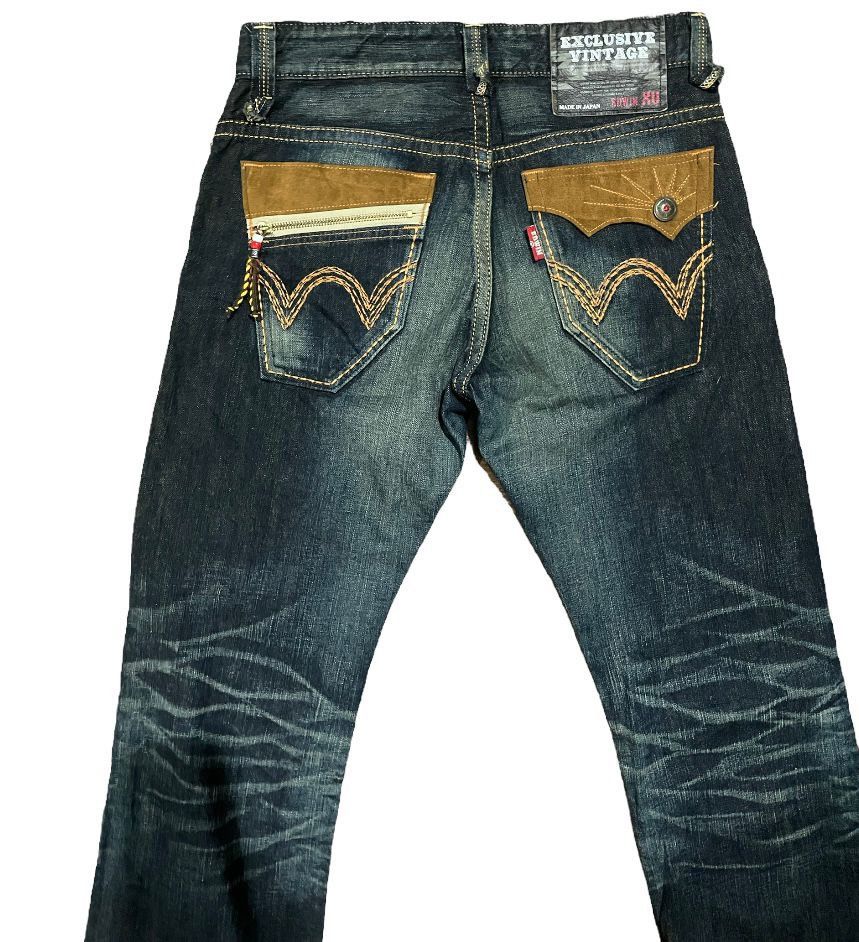 Edwin Edwin XV Exclusive VTG 1998 Made In Japan Stonewash Jeans Size US 34 / EU 50 - 3 Thumbnail