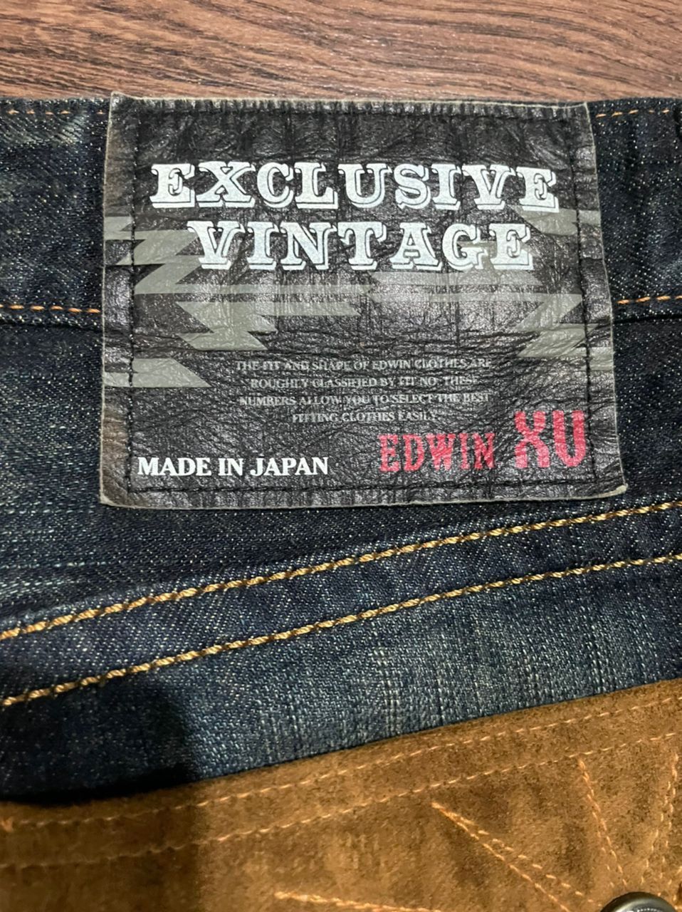 Edwin Edwin XV Exclusive VTG 1998 Made In Japan Stonewash Jeans Size US 34 / EU 50 - 15 Thumbnail