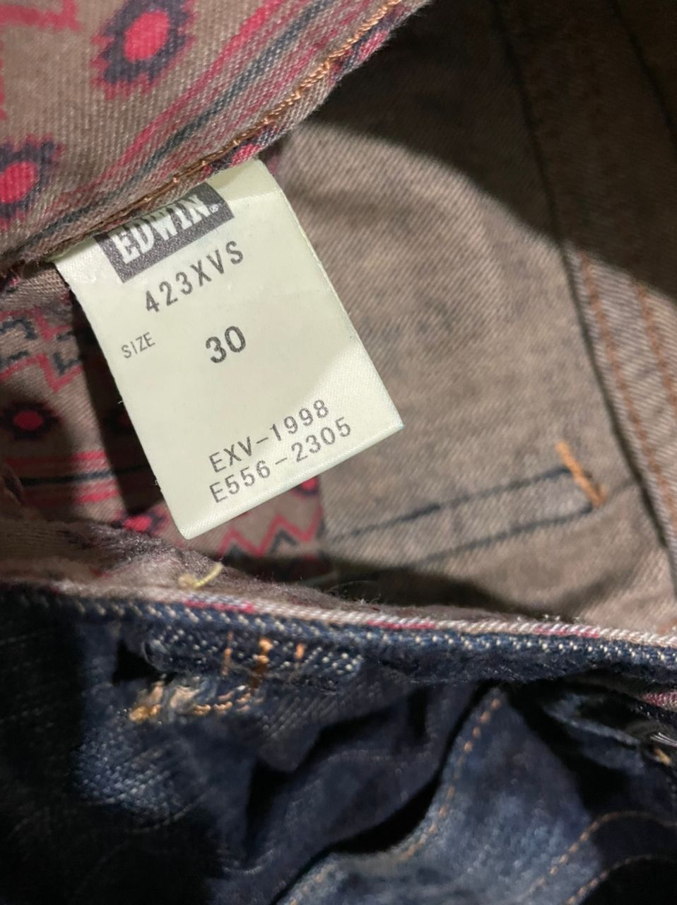 Edwin Edwin XV Exclusive VTG 1998 Made In Japan Stonewash Jeans Size US 34 / EU 50 - 13 Thumbnail