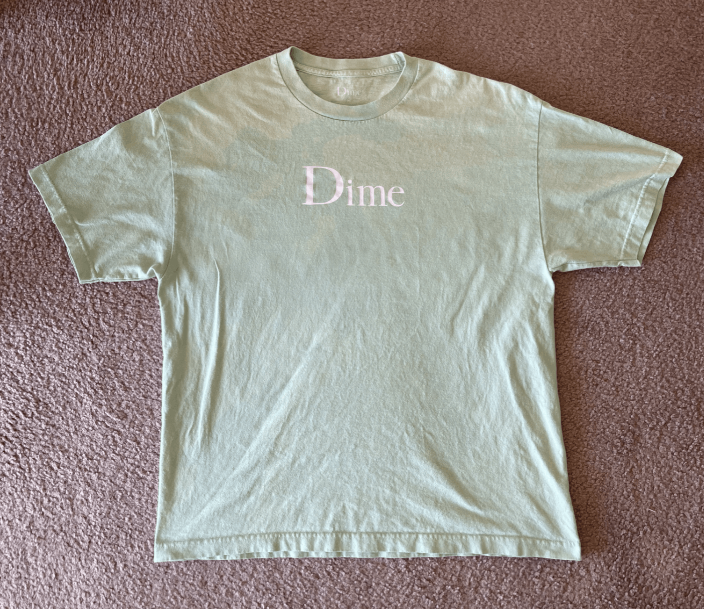 Mint Green Bleach Classic Logo T-Shirt