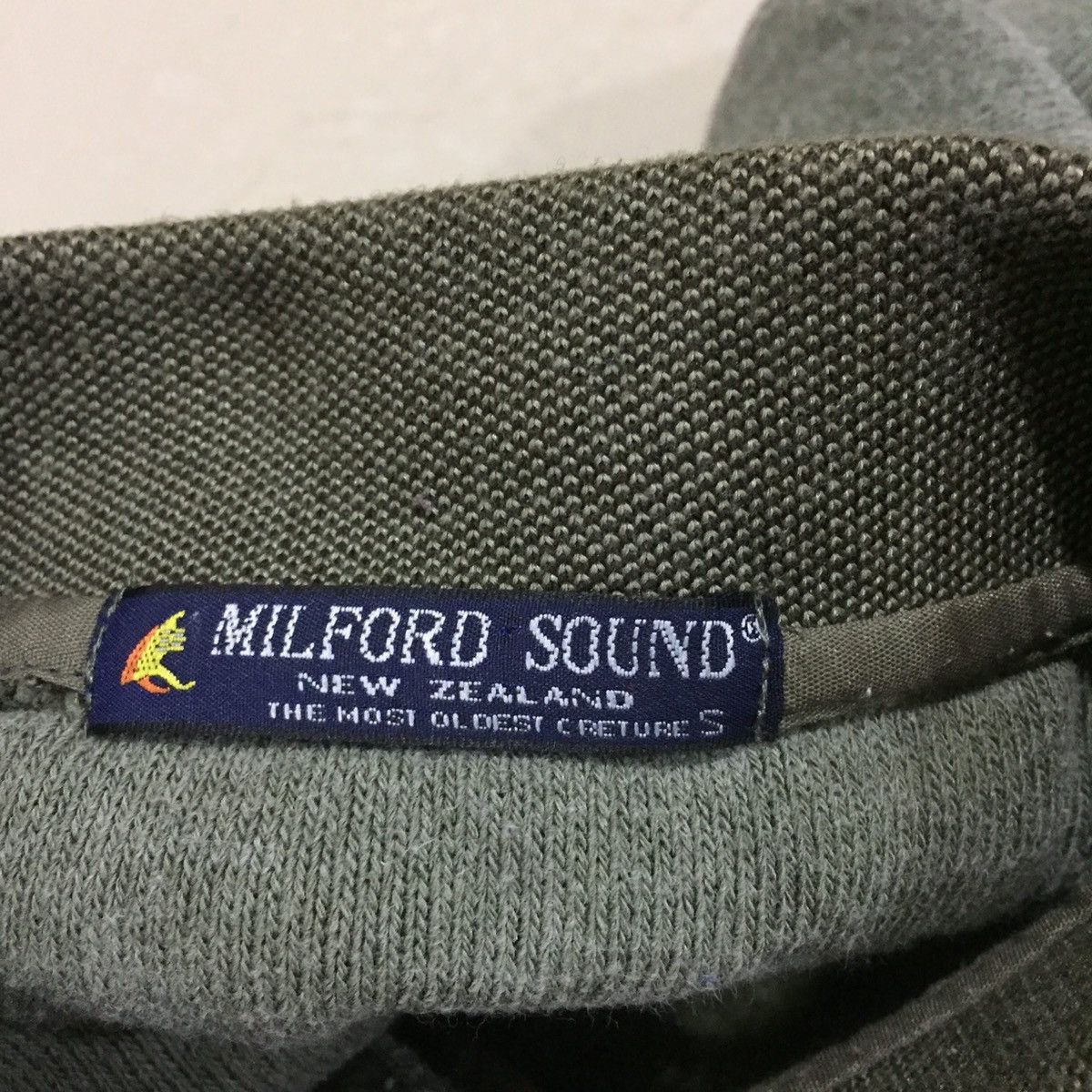 Vintage MILFORD SOUND Sweatshirt spellout Big Logo size M Size US M / EU 48-50 / 2 - 7 Thumbnail