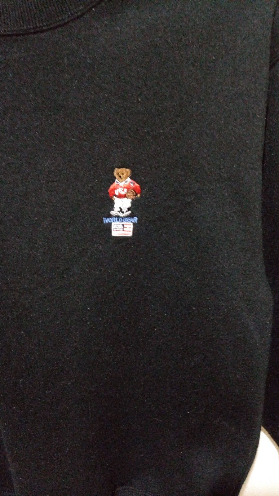 Japanese Brand × Vintage World Bear Swetshirt spell out Big Logo M fits L Size US L / EU 52-54 / 3 - 5 Thumbnail