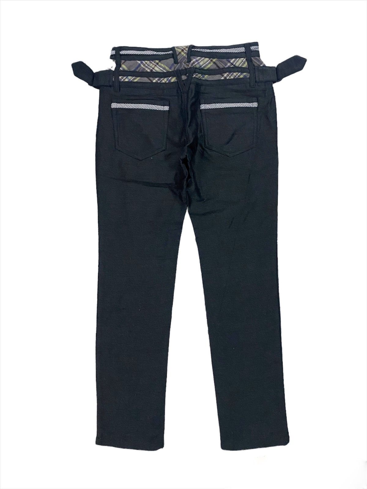 N.Hoolywood 💥Japanese designer N.Hollywood Double Waist Pant Size US 31 - 3 Thumbnail