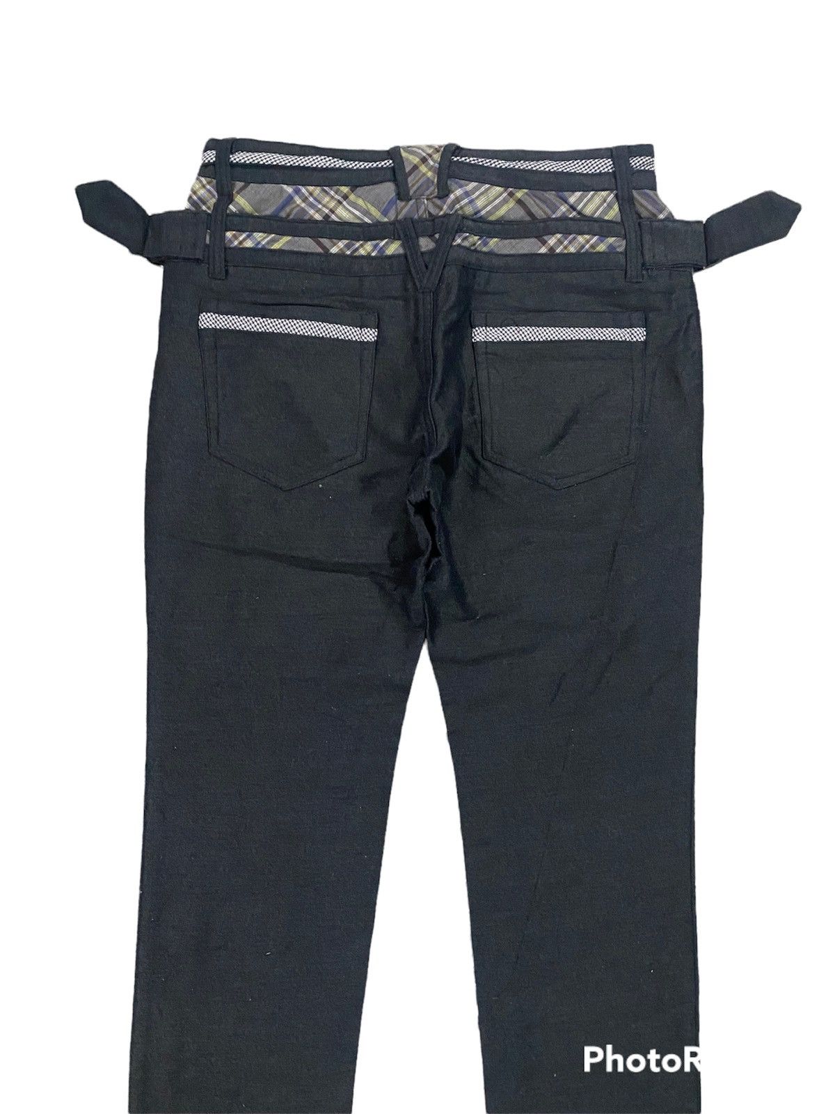 N.Hoolywood 💥Japanese designer N.Hollywood Double Waist Pant Size US 31 - 5 Thumbnail