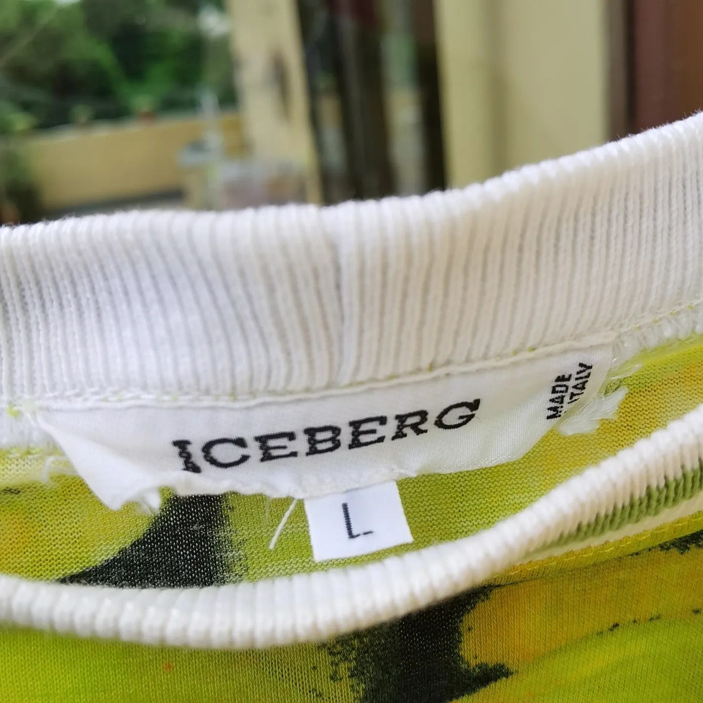 Iceberg Iceberg green apple shirt made in italy 008002-04073 Size US L / EU 52-54 / 3 - 3 Thumbnail