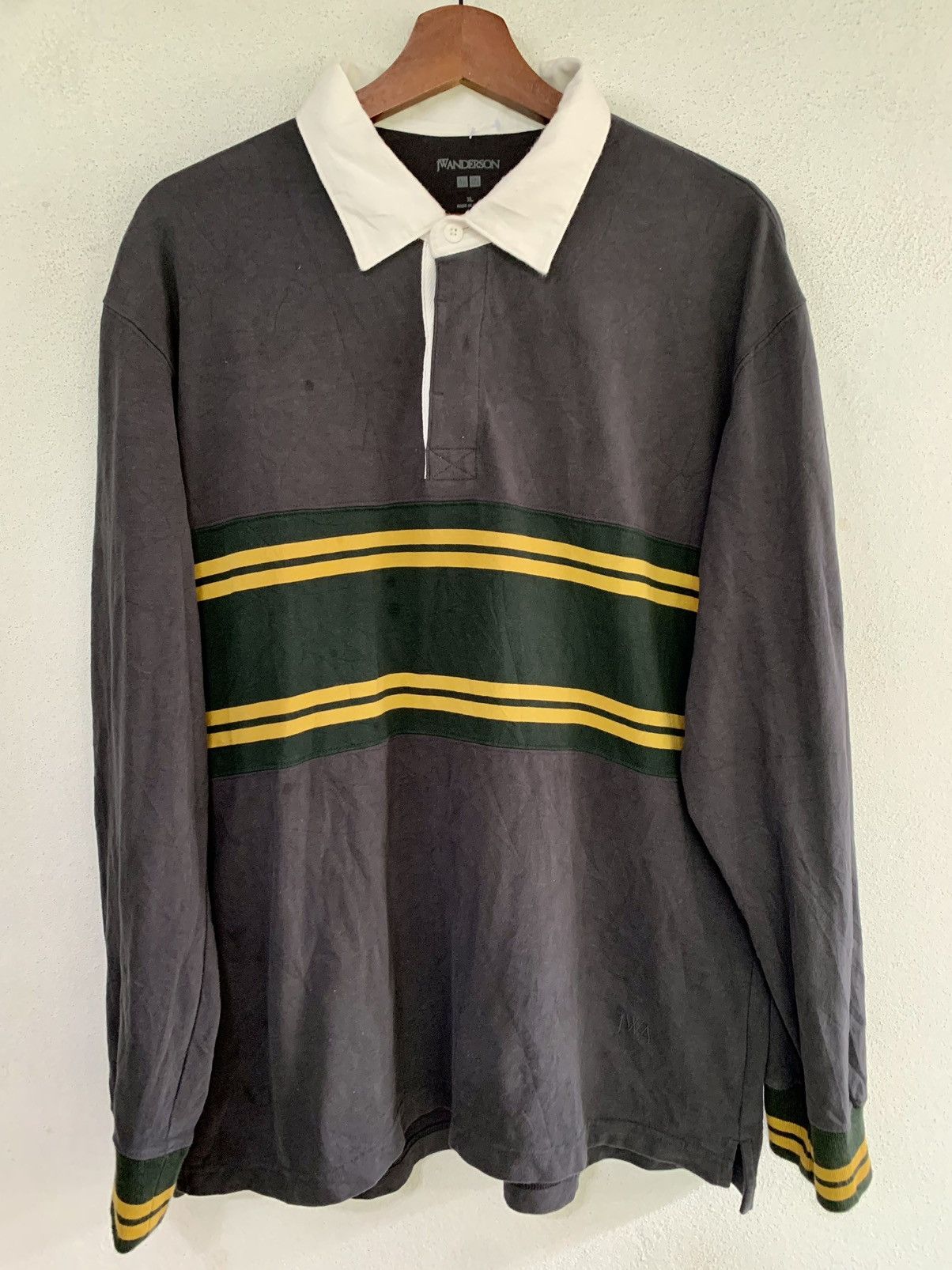JW Anderson × Japanese Brand × Uniqlo J W Anderson Collar Sweatshirt Size US L / EU 52-54 / 3 - 1 Thumbnail