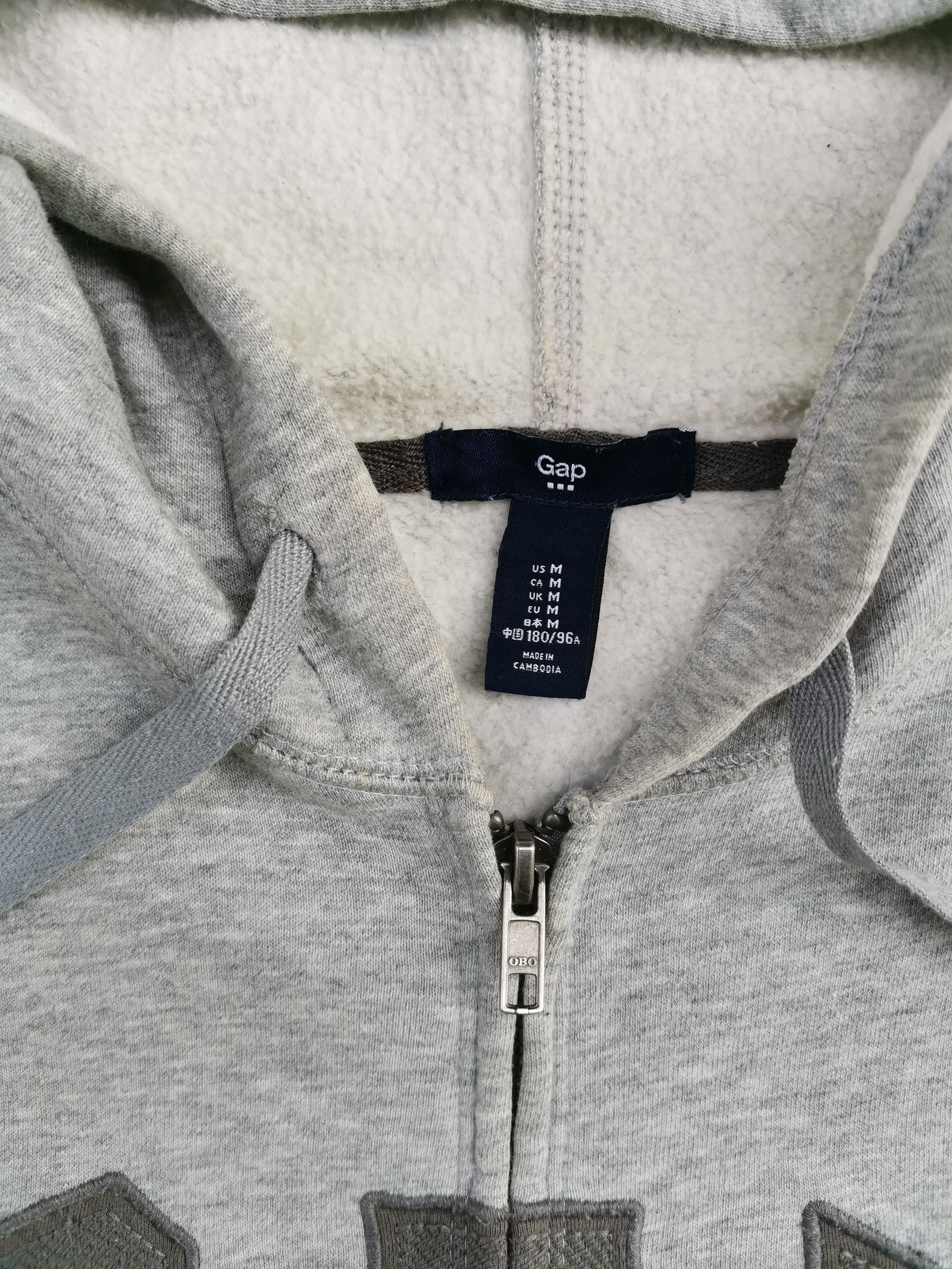 Gap GAP Big Logo Spell Out Hoodie Zipper Sweatshirt Size US M / EU 48-50 / 2 - 7 Thumbnail