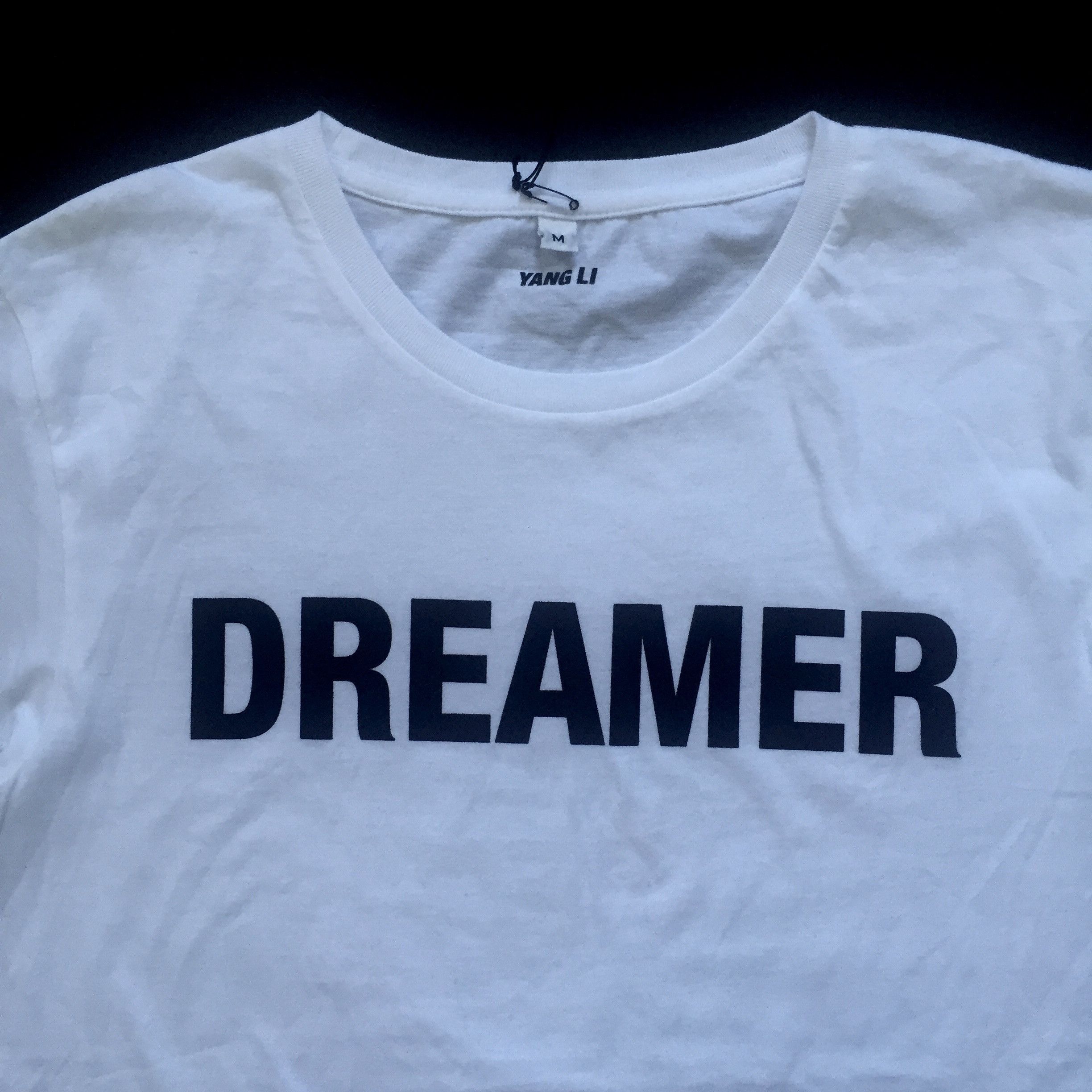 Yang Li Yang Li Dreamer Print T-Shirt White NWT Size US L / EU 52-54 / 3 - 3 Thumbnail