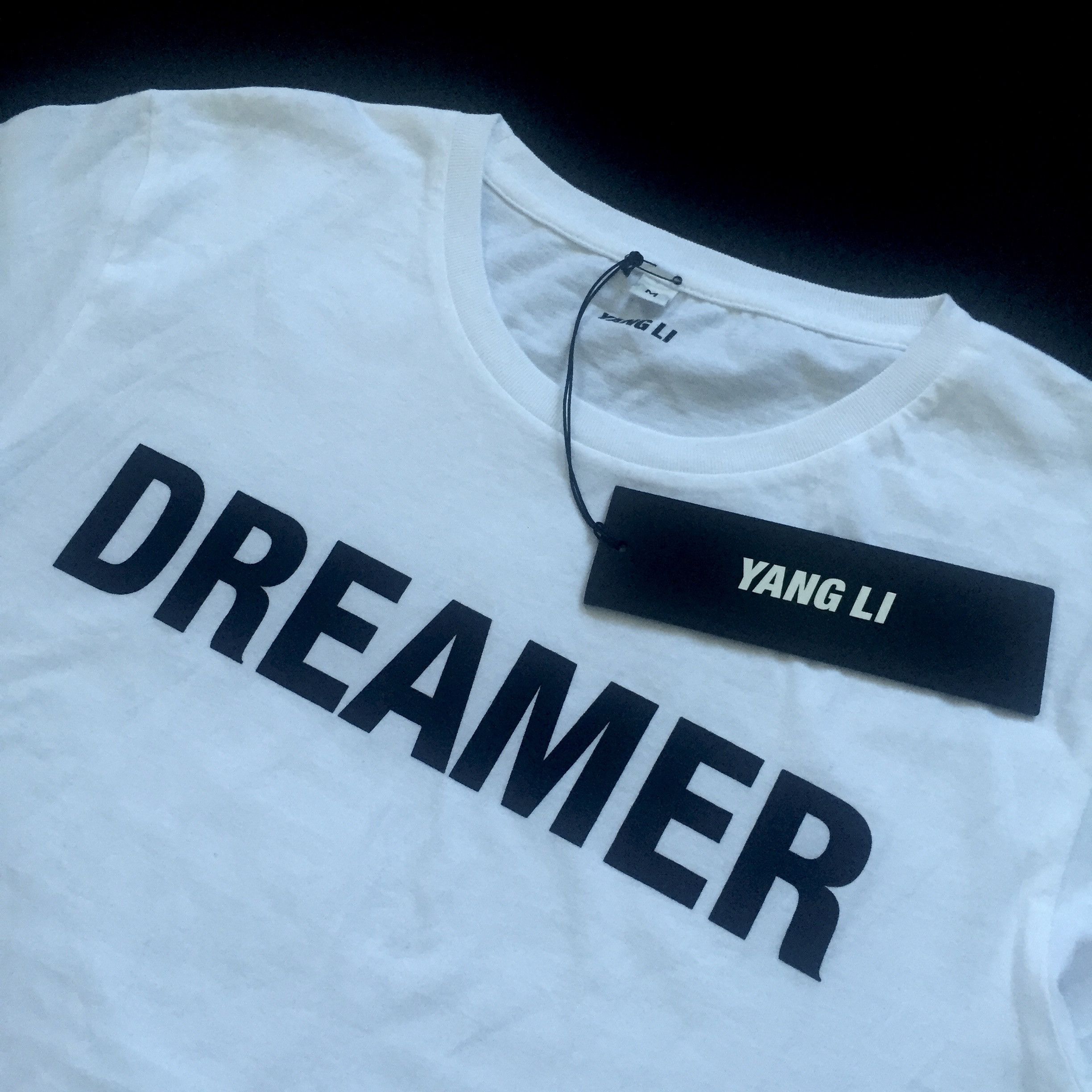 Yang Li Yang Li Dreamer Print T-Shirt White NWT Size US L / EU 52-54 / 3 - 2 Thumbnail