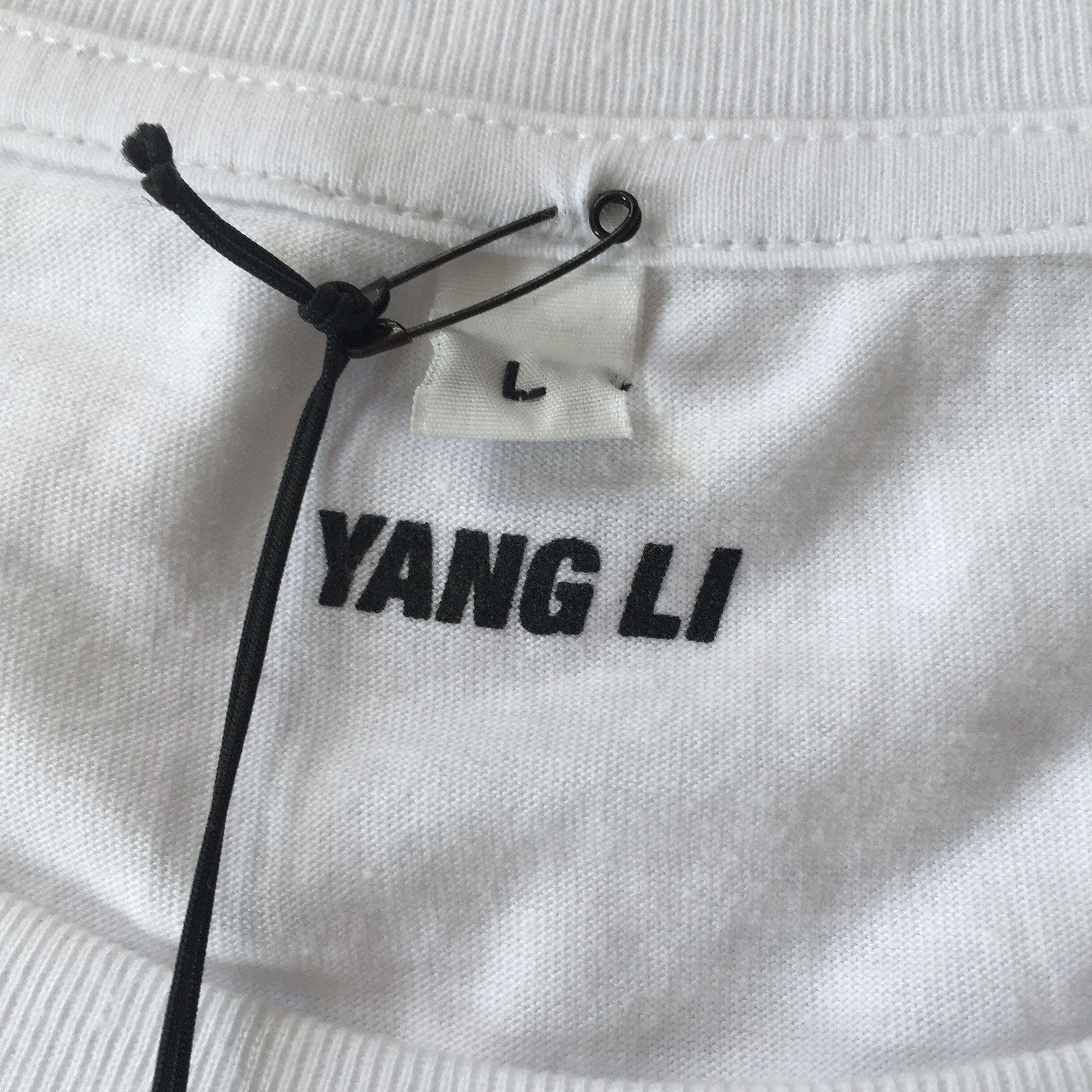 Yang Li Yang Li Dreamer Print T-Shirt White NWT Size US L / EU 52-54 / 3 - 4 Thumbnail