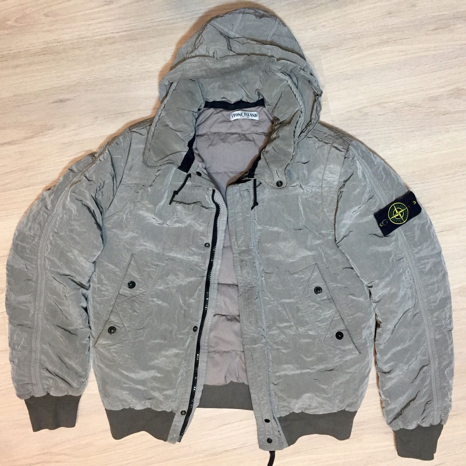 STONE ISLAND NylonJacket Silver(L)