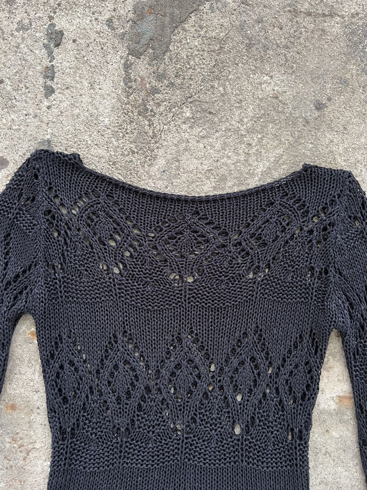 Vintage Knitted Meshtop