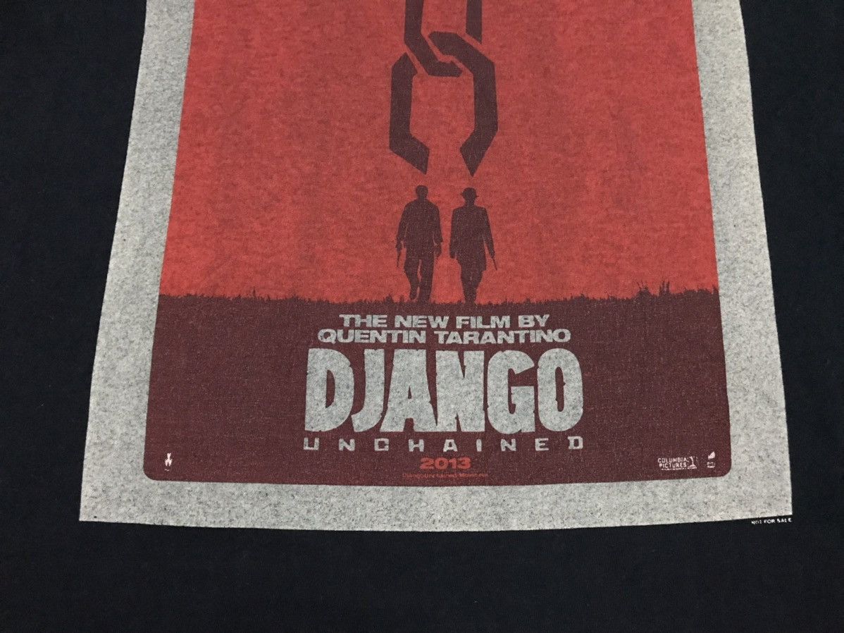 Movie 2013 DJANGO Unchained Promo Movie “not for sale” Tshirt Size US XL / EU 56 / 4 - 3 Thumbnail
