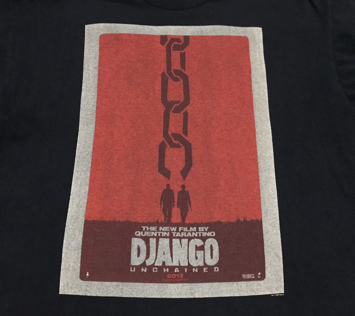 Movie 2013 DJANGO Unchained Promo Movie “not for sale” Tshirt Size US XL / EU 56 / 4 - 2 Preview