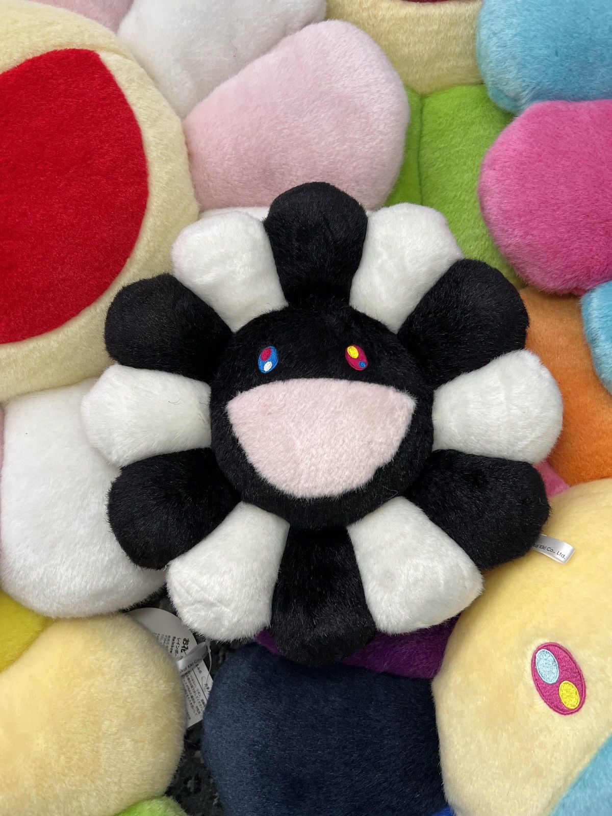 Takashi Murakami Takashi murkami pillow black and white 30cm Size ONE SIZE - 1 Thumbnail