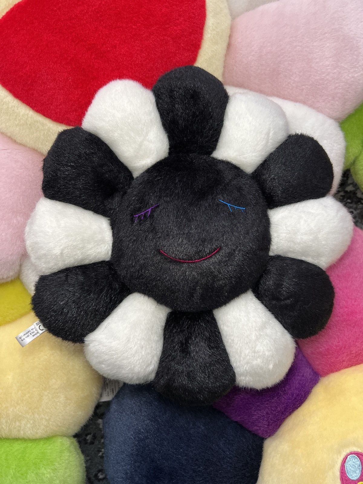 Takashi Murakami Takashi murkami pillow black and white 30cm Size ONE SIZE - 2 Thumbnail