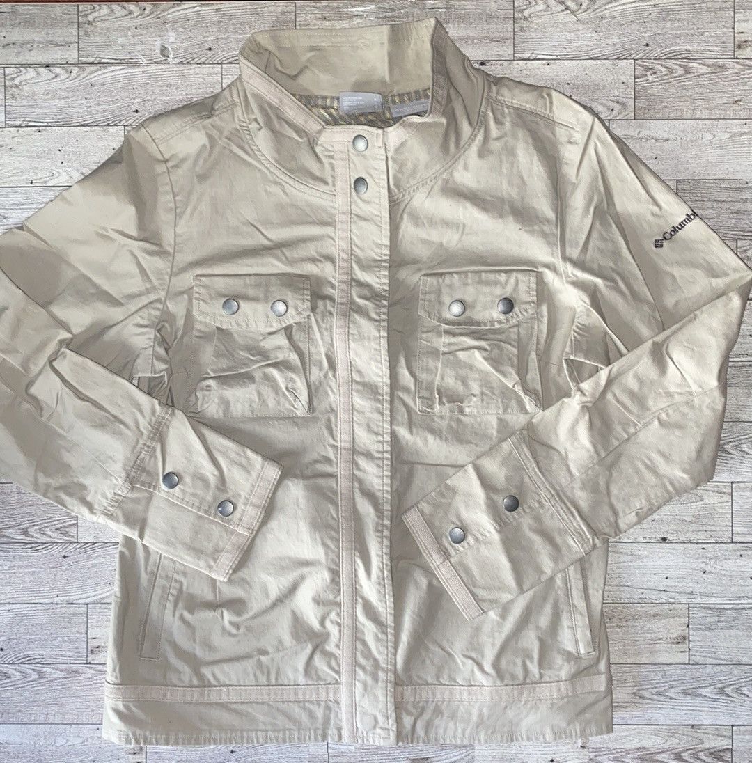 Columbia Columbia, Sun Shield, Lightweight, Beige Windbreaker Coat Size L / US 10 / IT 46 - 11 Thumbnail