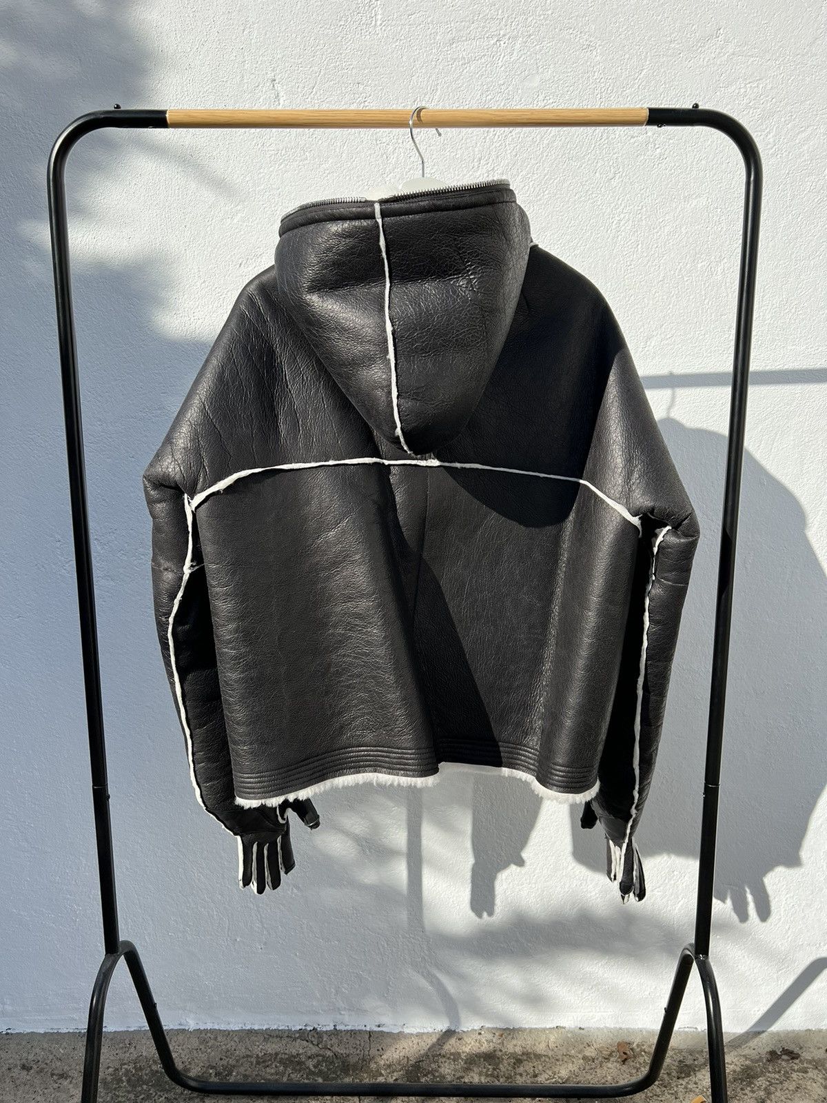 Rick Owens ARCHIVE Rick Owens FW21 "Gethsemane" Gloved Hooded Jacket Size US M / EU 48-50 / 2 - 8 Thumbnail